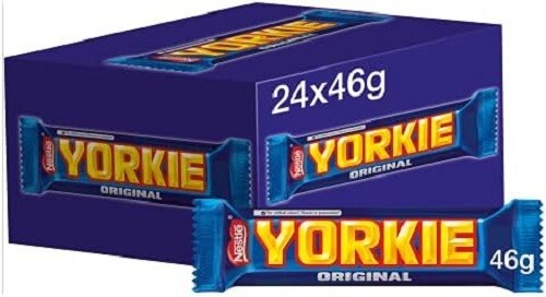 Yorkie Milk Chocolate Bars, 24 x 46 g - Picture 1 of 7