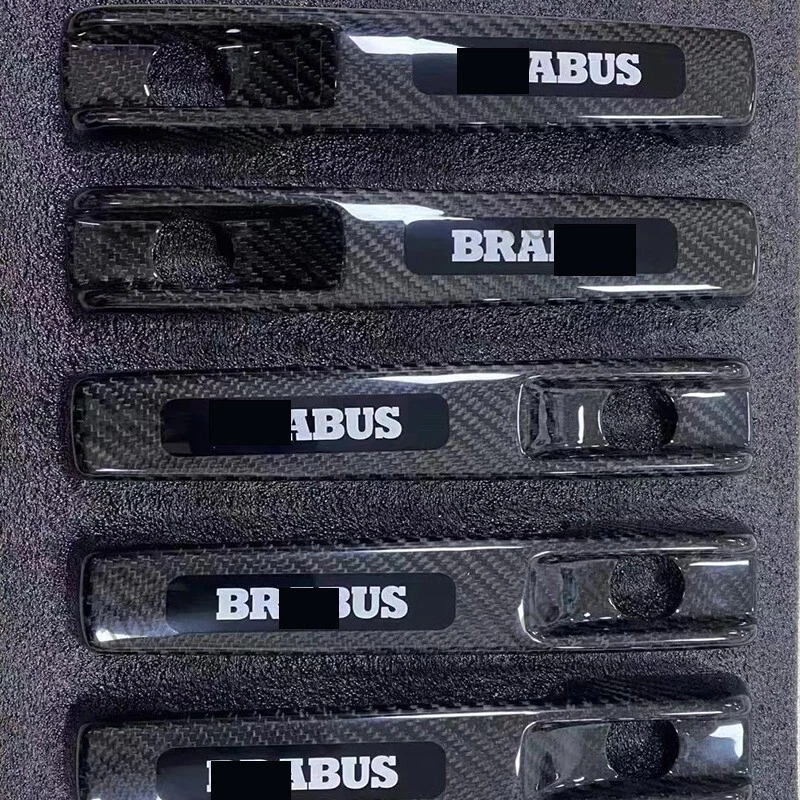 for Mercedes Benz G class CARBON door HANDLE COVER TRIM for G63 w463 w464 w463a - Image 2 of 4