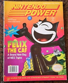 Nintendo Power September 1992 Issue 41 Felix the Cat NES Tricks Magazine