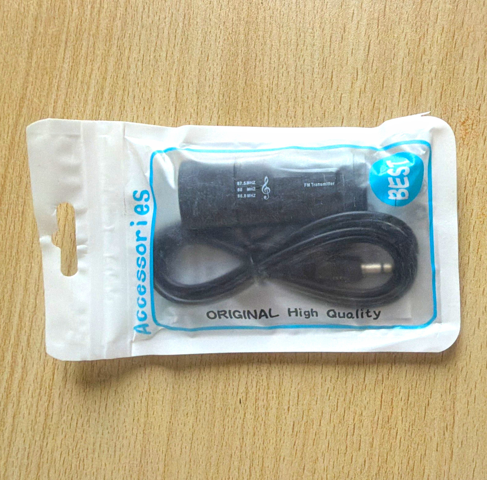 3.5mm AUX Adapter Cable Male to Male 1m Black Coil Cord For iPhone Apple