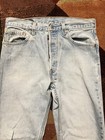 VTG 90s Levi's 501xx Jeans Made In USA 501-0150 Size 33 by 32 Distressed Faded — photo 2