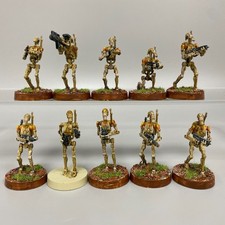 10 B1 BATTLE DROIDS STAR WARS LEGION SEPARATIST PAINTED UNIT EXPANSION SQUAD
