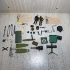 VINTAGE GI JOE ARAH Cobra Ninja, Heavy Machine Gunner Figures And Pieces Lot
