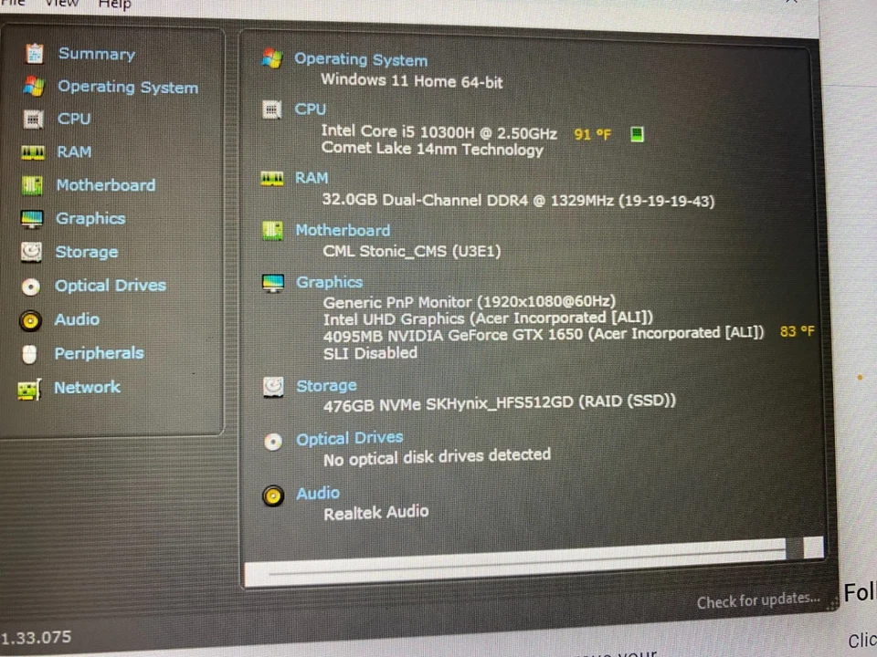 Portátil para juegos Acer Nitro AN515-55 Foto 2 de 2