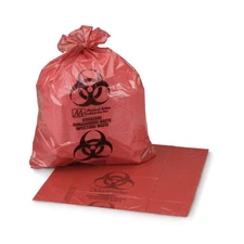 McKesson Biohazard Waste Bag 45 to 55 gal. Case of 150