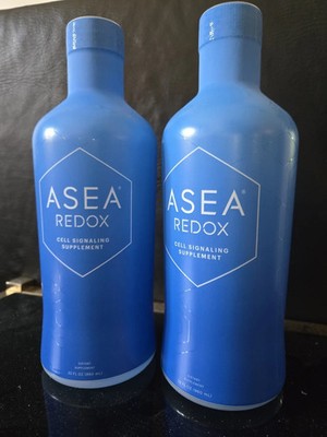2 Bottles of ASEA Redox Supplement (32 oz. each)  - Exp. 01/2028