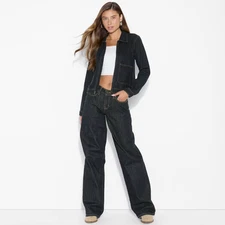 Women's Denim Utility Jacket - Wild Fable