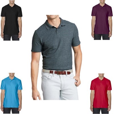 Gildan Softstyle  Double Piqué Herren Polo Shirt Baumwolle bis 4XL