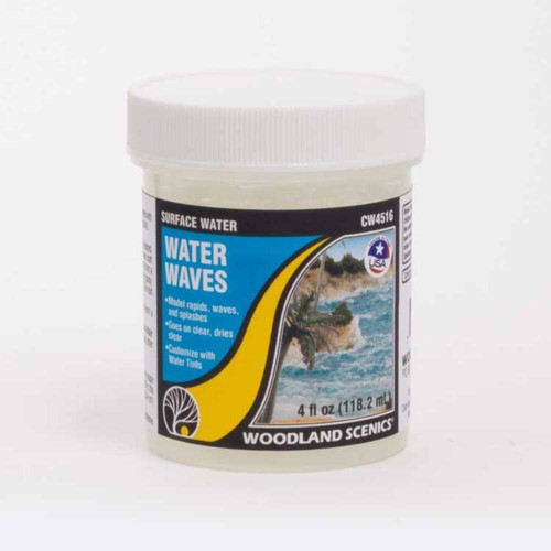 Woodland Scenics 4516 Agua Superficial - Sistema de Agua Ondas de Agua 4oz | Condition: New