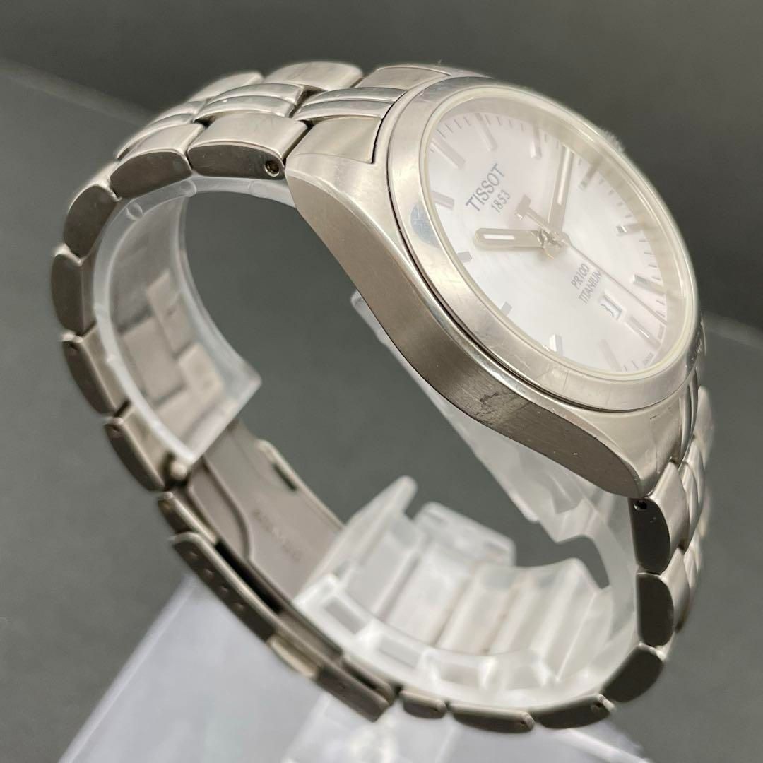 TISSOT レディース チタン腕時計 T101210A Tissot PR100 Titanium T101210A Ladies Watch Analog Quartz 33mm