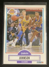 1990 Fleer Earvin Johnson, Jr. #93
