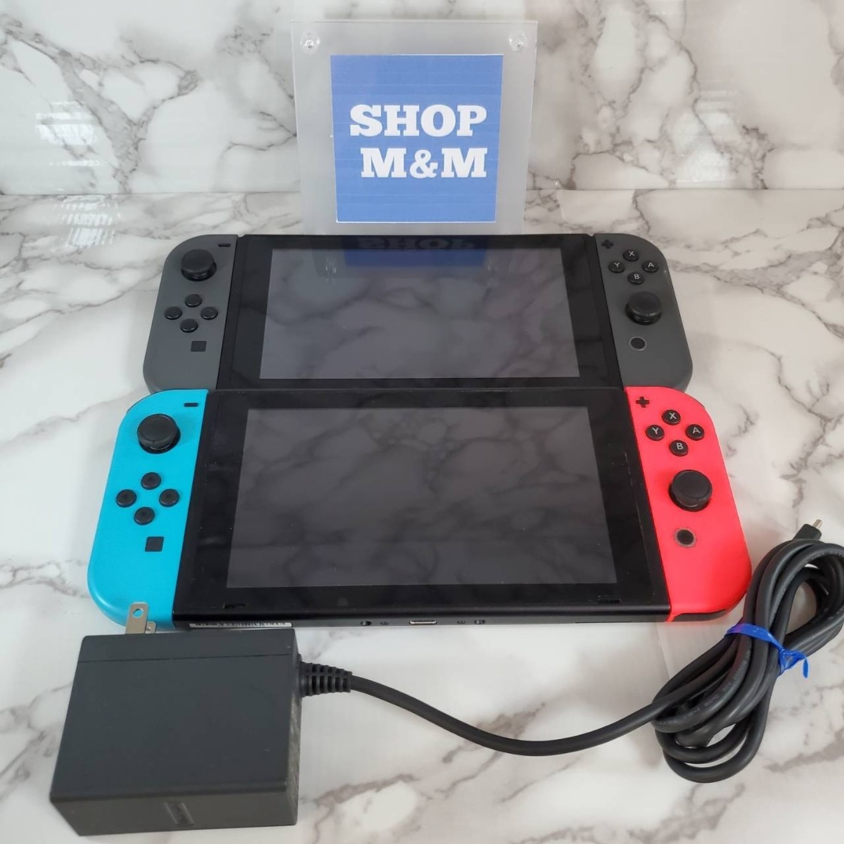 Nintendo Switch UNPATCHED V1 HAC-001 Console Joy-con AC Adapter