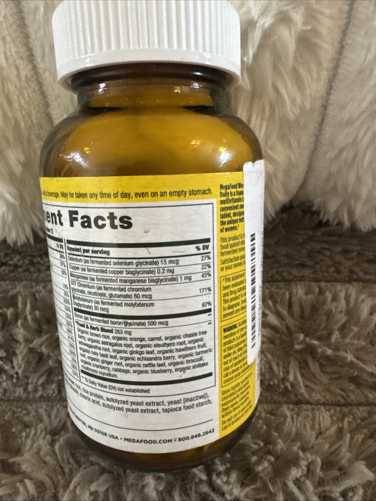 MEGA FOOD WOMEN 40+ 0NE DAILY - 72 TABLETS EXP 12/25