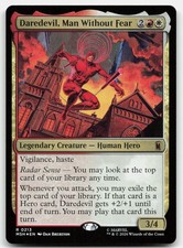 Daredevil, Man Without Fear 213 Marvel Super Heroes Magic: The Gathering Foil NM