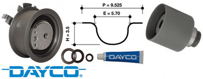DAYCO TIMING BELT KIT FOR VOLKSWAGEN TRANSPORTER T5 AXB AXC BRR BRS 1.9L I4
