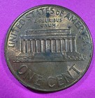 1998D Lincoln Penny With Close AM, DBL DIE "LINCOLN", Weird Shaped Chin. RARE! — photo 6