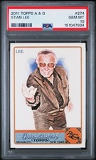 2011 ALLEN & GINTER #274 STAN LEE PSA 10