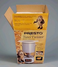 Cortador eléctrico de patatas fritas vegetales Presto Tater Twister 02933 de colección