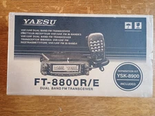 Yaesu FT-8800R/E Dual Band FM Transceiver Ham Radio with MH-48 Mic