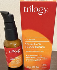 Trilogy Vitamin C+ Super Serum 30ml Brightening Hydrating Sensitive Skin