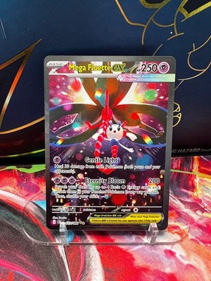 Mega Floette ex 117/086 Me04 Chaos Rising Holo Special Illustration Rare Pokémon