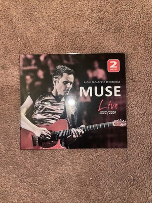 Live 2002/2003: Radio Broadcast Recordings by Muse 2 Cd Rare OOP Rare