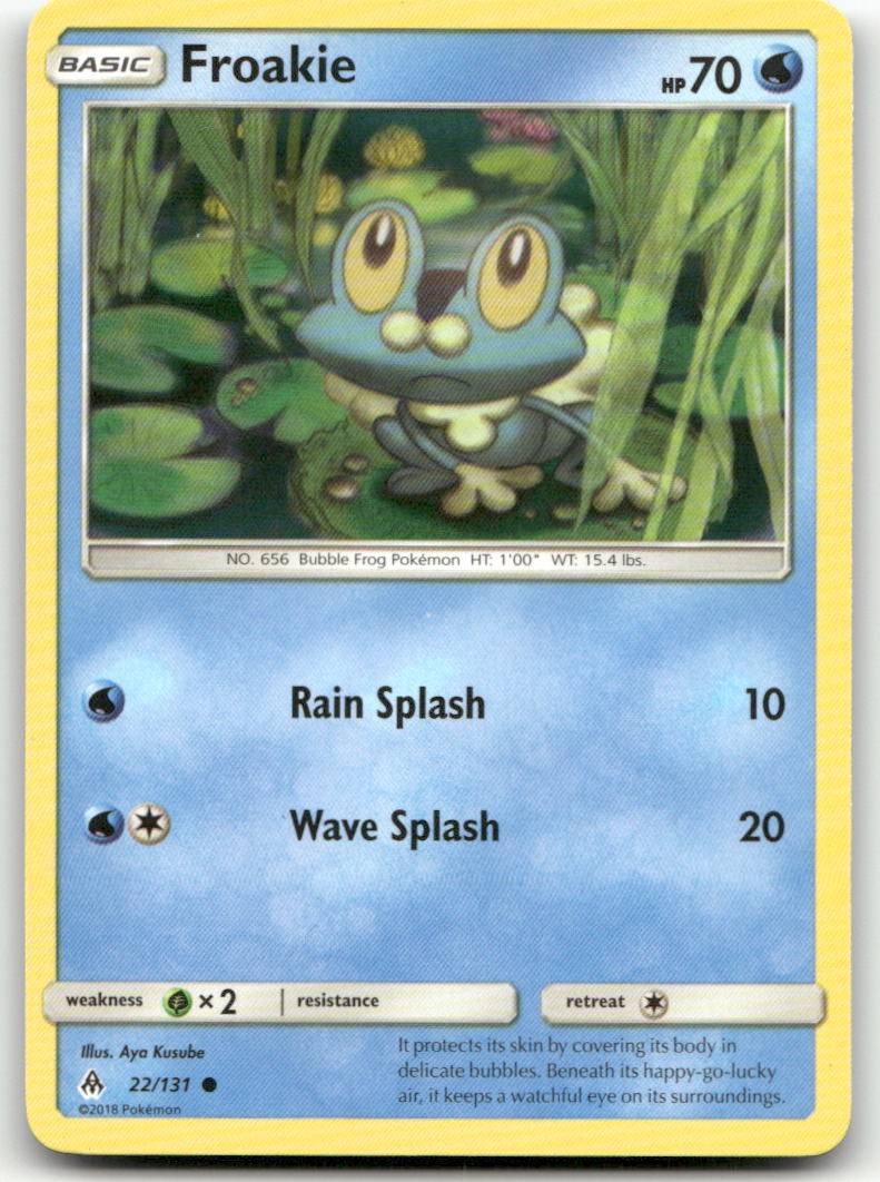 Froakie (22) #22/131 (LP) SM - Forbidden Light SM06 Pokemon