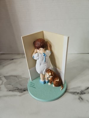 Bessie Pease Gutmann In Disgrace  Figurine Danbury Mint 1985 LTD Edition