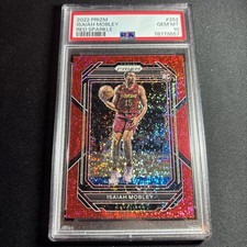 2022-23 Panini Prizm Isaiah Mobley Red Sparkle PSA 10 Cavaliers