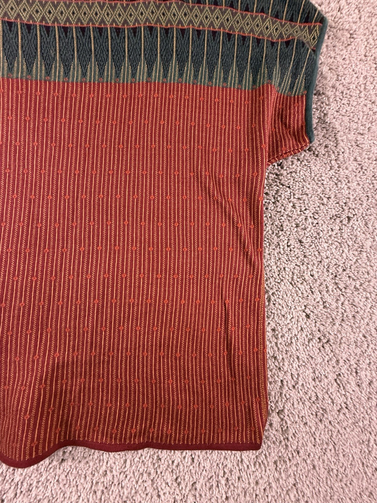 Peruvian Connection Sweater Size Large multicolor… - image 12