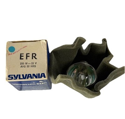 Sylvania EFR 150W 15V Projector Lamp Bulb MR16 GZ6.35 OPBX NOS