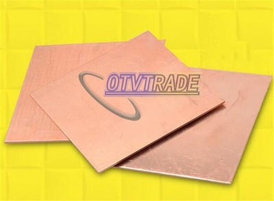 99.9% Pure   Cu Metal Sheet Plate 2 x 100 x 200 mm NEW #md
