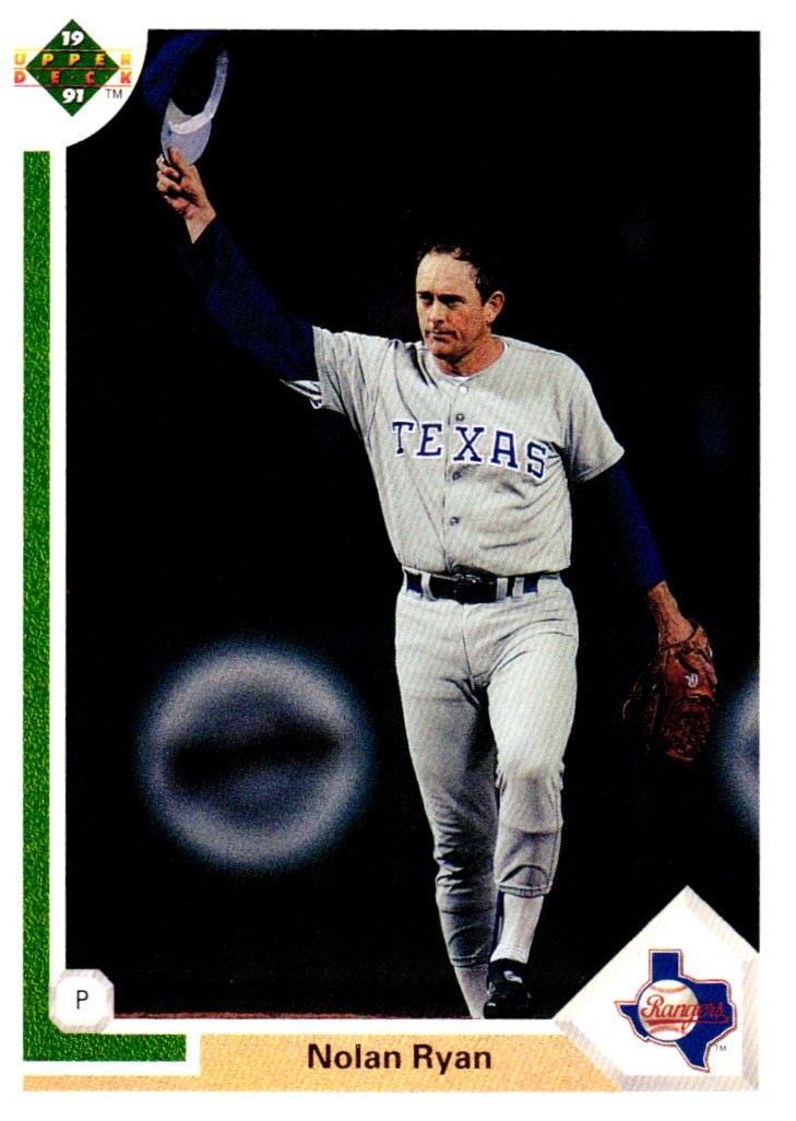 1991 Upper Deck #345 Nolan Ryan