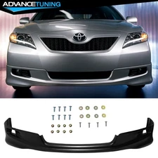 For 07-09 Toyota Camry OE Factory SE Style Front Bumper Lip Spoiler PU Unpainted
