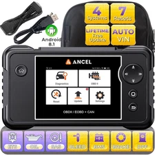 ANCEL FX2000 PRO OBD2 Scanner ABS SRS TCM PCM Code Reader DPF Regen ABS Bleeding