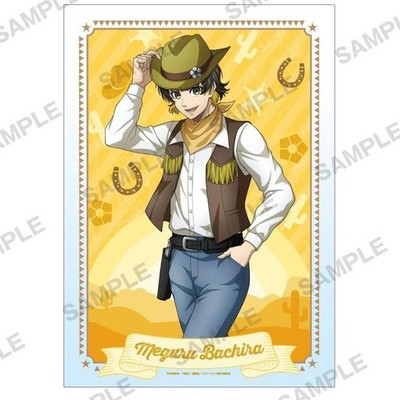 Blue Lock Clear Poster A3 Cowboy Ver Meguru Bachira KADOKAWA Japan Import