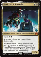 MTG Dark Leo and Shredder NM  Teenage Mutant Ninja Turtles - Grade Ready