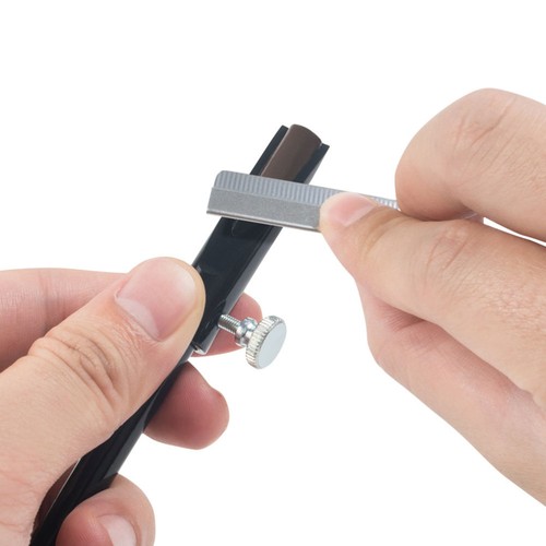 2 Pieces Pencil Sharpener Child Metal Small Sharpeners Eyebrow Tool - Picture 6 of 12