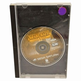 WarCraft II: The Dark Saga (Sega Saturn, 1997) Authentic Disc & Case Tested