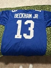 Beckham Jr New York Giants Original Autographed Football Jersey
