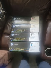 Genuine HP 201A Toner Cartridges (BLACK/CYAN/MAGENTA/YELLOW) 4 PACK Brand New