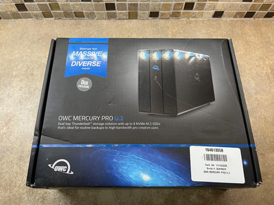 OWC Mercury Pro U.2 SSD High Performance Storage Drive for Mac and PC