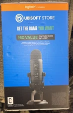 Yeti Microphones Blackout Yeti USB Microphone with Ubisoft Discount Code - Black