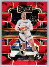 2024 Select WNBA Alysha Clark Red Ice #43 Las Vegas Aces