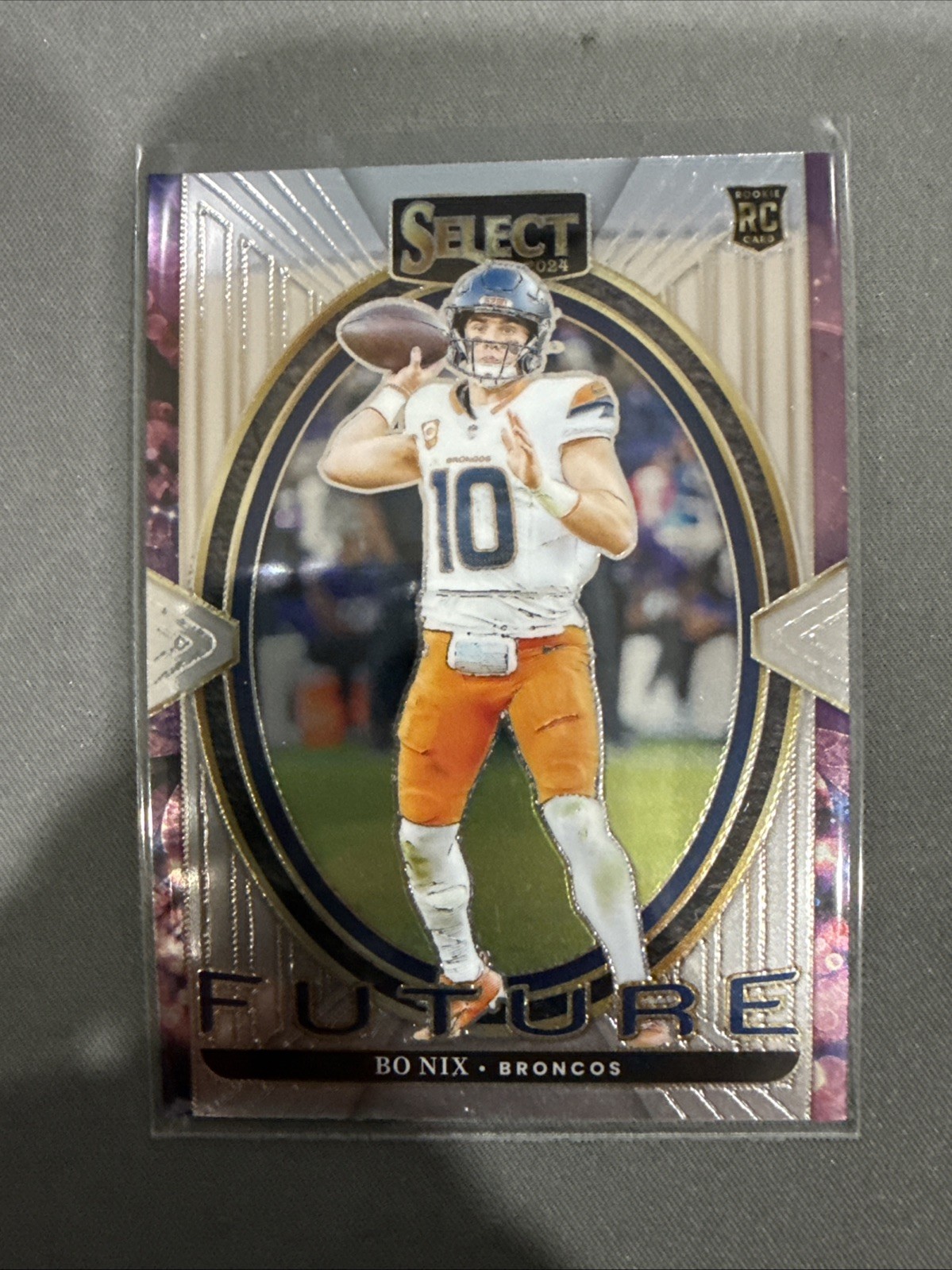 2024 Panini Select - Select Future Bo Nix #7 (RC)