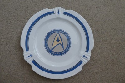 Pfaltzgraff Star Trek Teller ''The Captains Service'' Limited Edition Nr. 495/5000