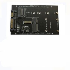 M.2 NGFF/Msata SSD To SATA 3.0 Adapter 2 In 1 Solid-State Drive Converter Card