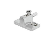 Diecast - Anti-Lift Sliding Door Bolt Lock - Aluminum Finish Single Pack