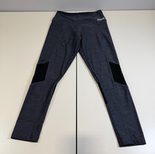 Victoria's Secret PINK Ultimate Leggings Heathered Grey Black Womens Sz M