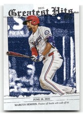 2026 Topps Series 1 Marcus Semien #GH-22 2025 Greatest Hits Texas Rangers